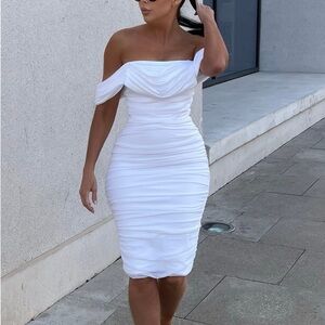 🌹Fashion Nova For The Night Bondage Midi Dress XS